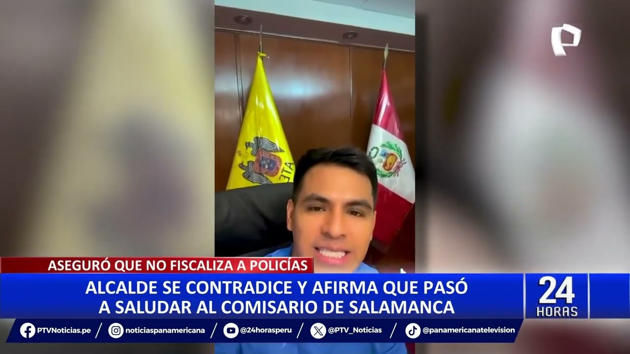 Alcalde de Ate protagoniza incidente en comisaría: burgomaestre niega haber sido detenido