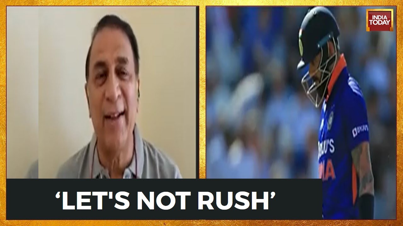 Sunil Gavaskar Opines On Selection Debate Over Virat Kohli For T20 World Cup