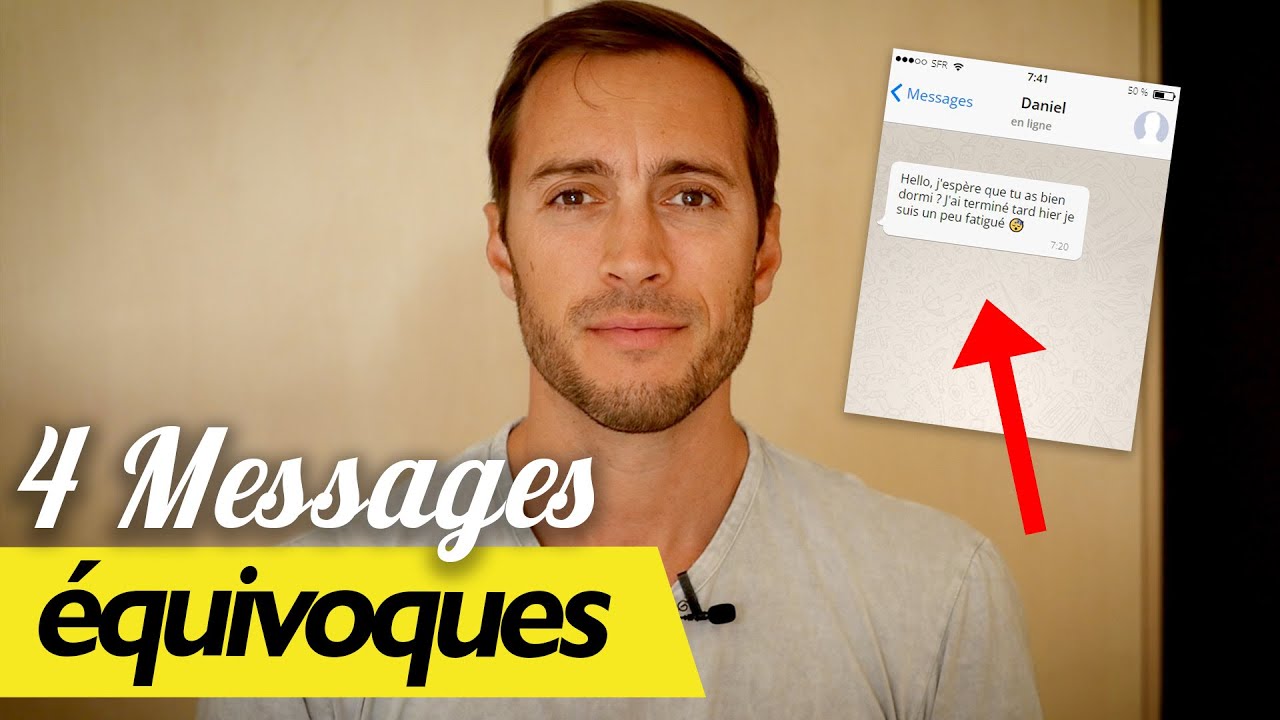 4 Messages d'un homme amoureux