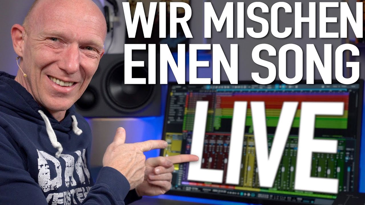 LIVE - Wir mischen einen Song - Der komplette Mix | Recording-Blog LIVESTREAM 35