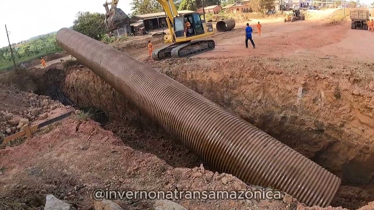 O ASFALTO ESTÁ CHEGANDO NA TRANSAMZÔNICA