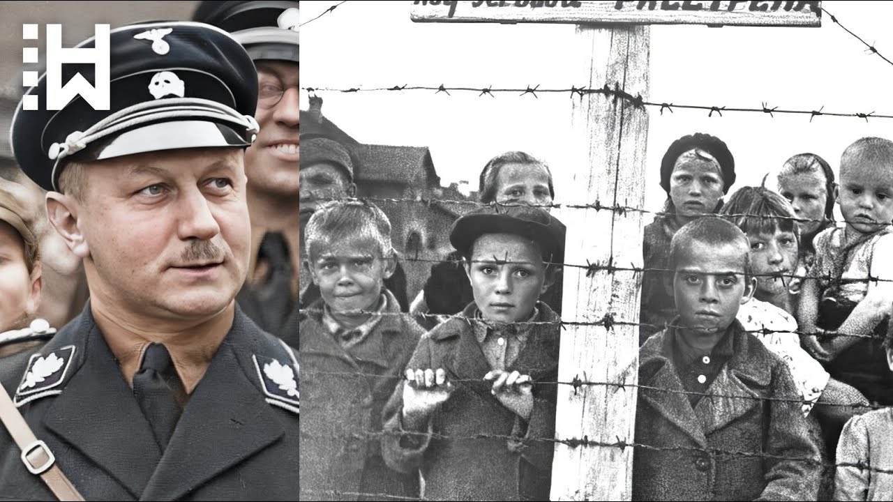 Egzekucja nazistowskiego króla Białorusi, który rzucał słodycze dzieciom, po czym grzebał je żywcem