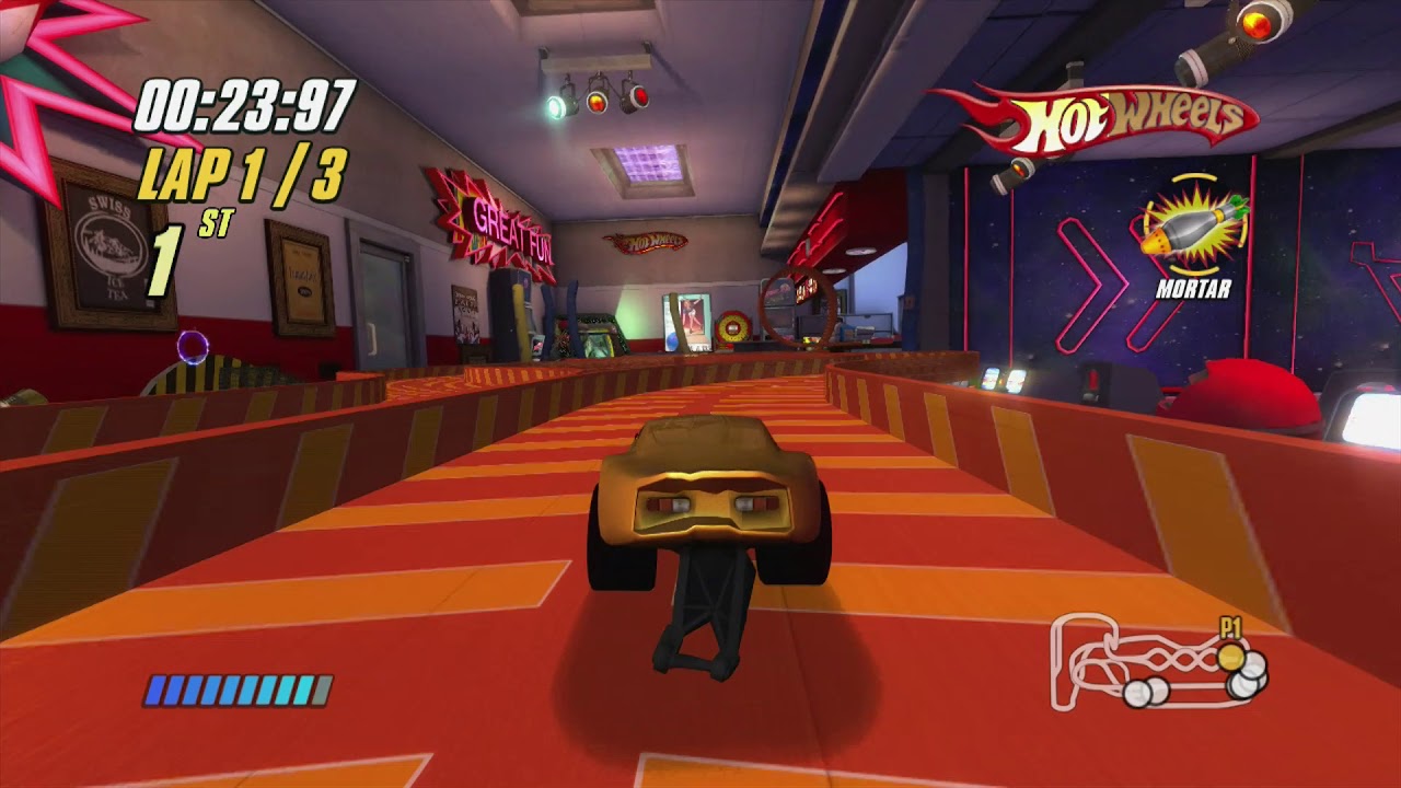 [Xbox 360] Hot Wheels: Beat That! - Inferno: Bowling Alley Tournament - Nitro Door Slammer
