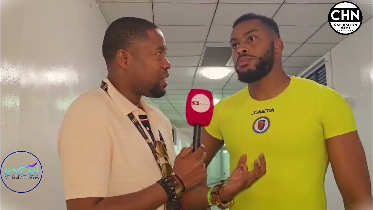 Le gardien de la Sélection Nationale, Duverger, au micro de Caphaïtiennews.