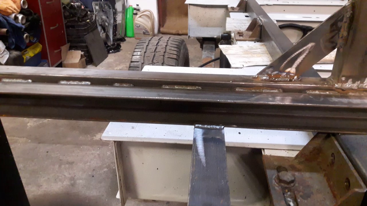 Budowa lawety najazdu z paneli samonośne master 3
