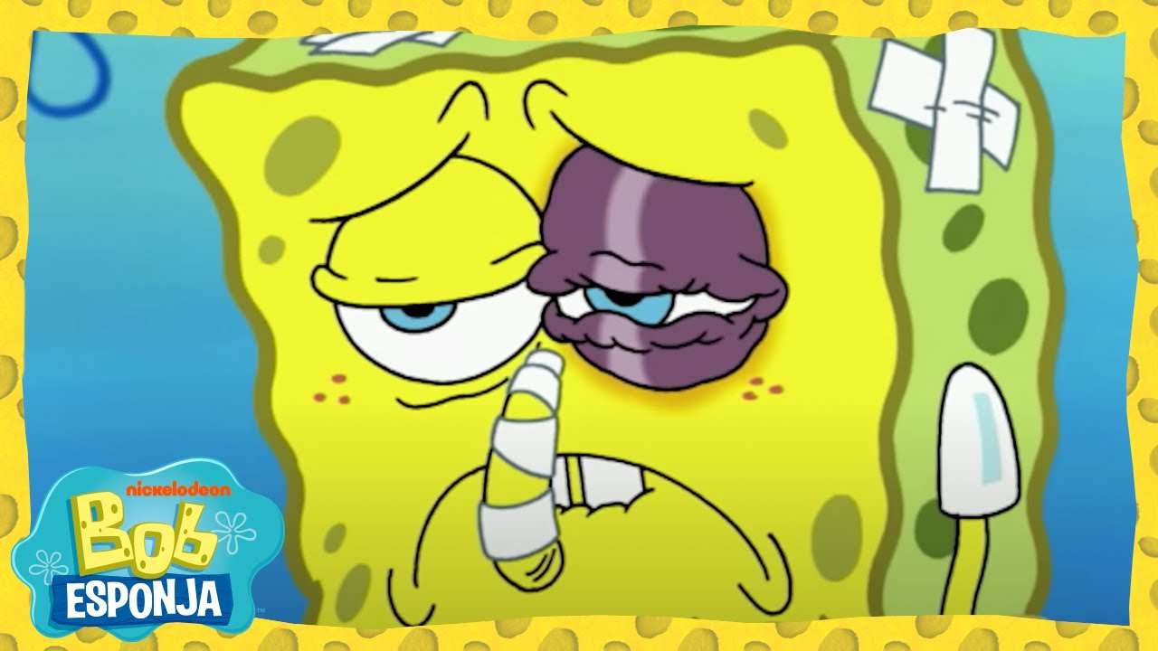 Bob Esponja | ¡La GRAN pelea de Patricio y Bob Esponja! | Bob Esponja en Español