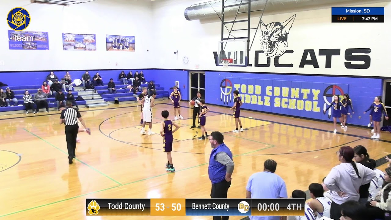 Boys Basketball | TCMS vs Bennett County | January 27, 2026