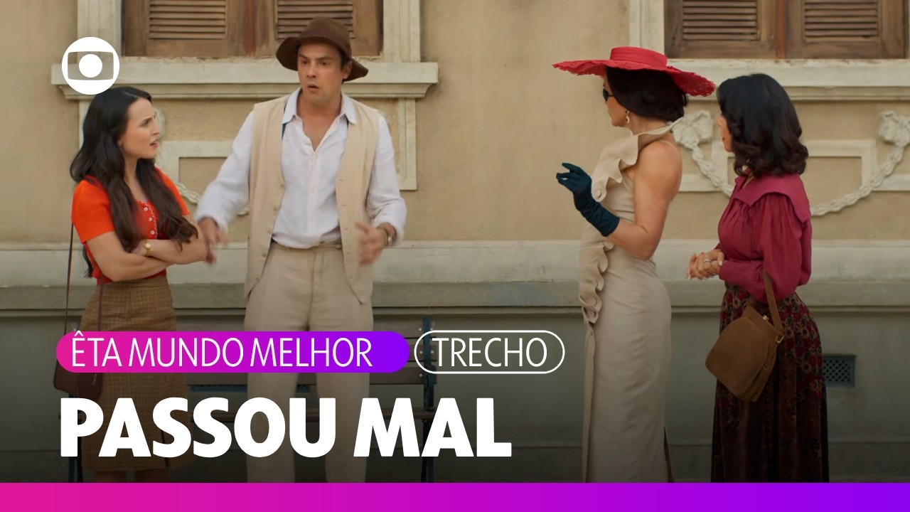 Candinho passa mal ao ouvir que pessoas v&atilde;o montar em Policarpo | &Ecirc;ta Mundo Melhor | TV Globo
