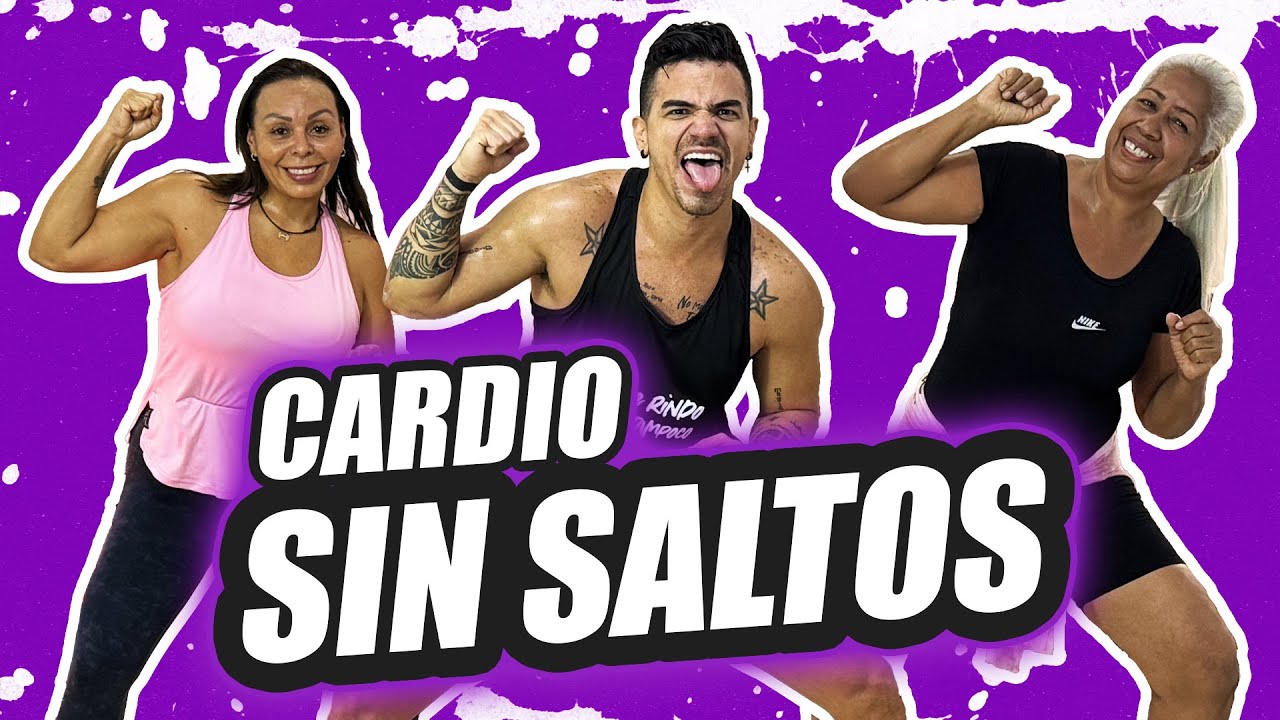🔥🏠CARDIO Sin SALTOS Para Perder Peso Rápido CARDIO Sin IMPACTO 30 Minutos