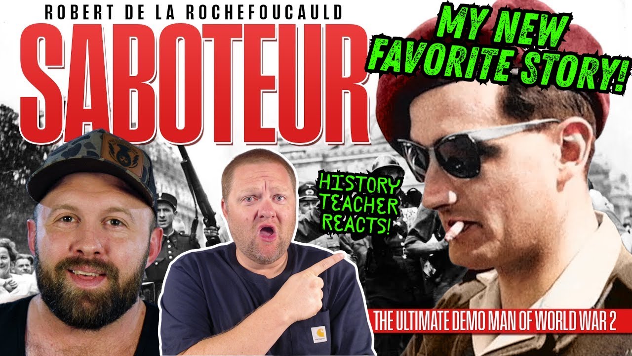 The Ministry of Ungentlemanly Warfare’s Demolition Man - Robert de La Rochefoucauld | Teacher Reacts