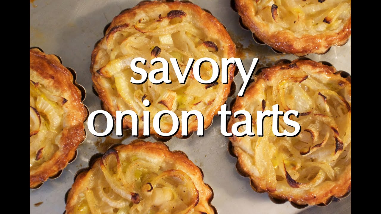 Dinner Party Tonight Shorts: Savory Onion Tarts
