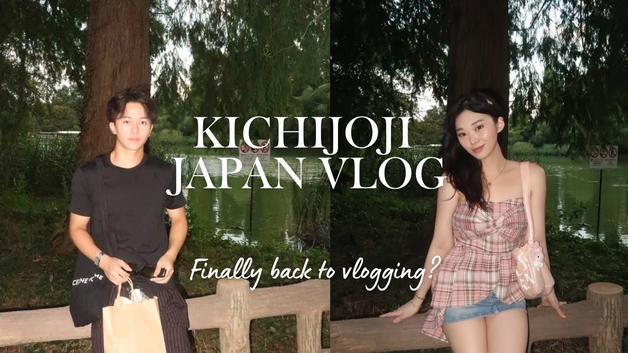 Back in Japan & on a date?!! - Kichijoji tour 🎌🏯 