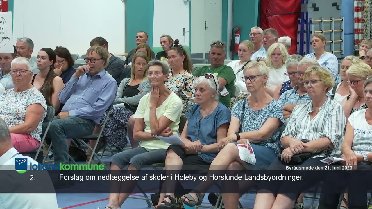 Byrådsmøde Lolland kommune den 21.  juni 2023