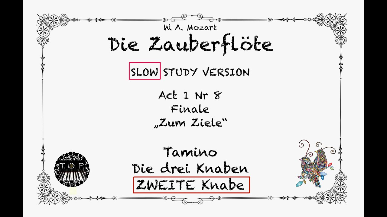Zauberflöte | Act1 Nr8 