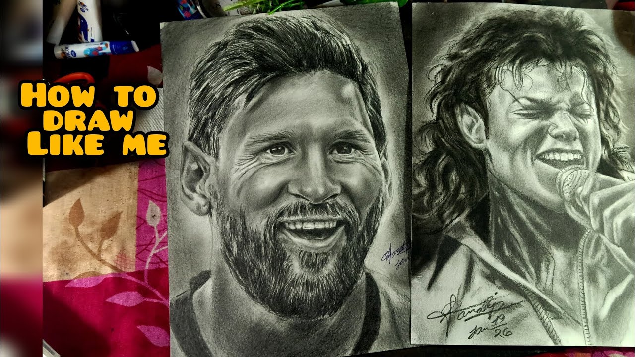 How to draw Portraits. Basic explanation.Artxsandip.