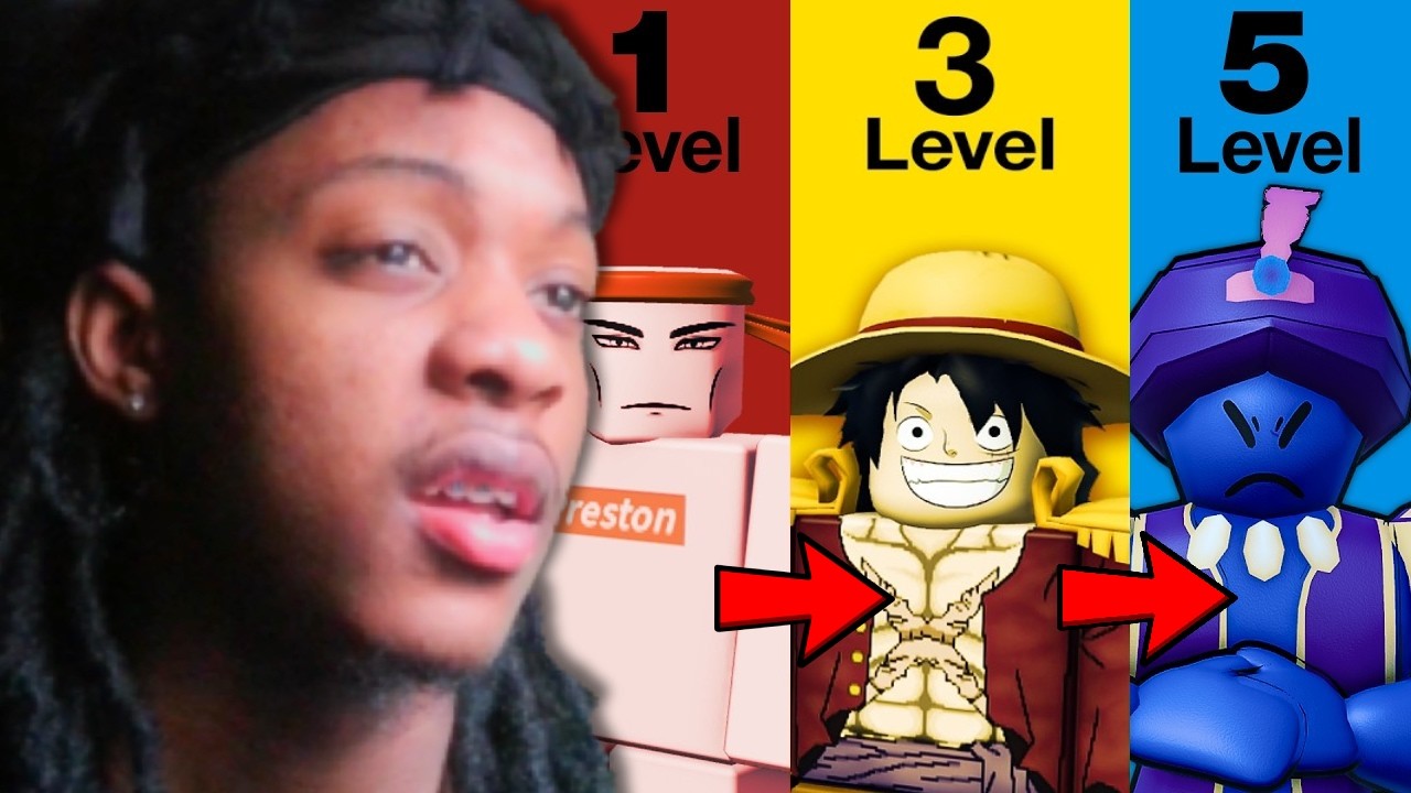 The 5 Level Of Roblox Games?