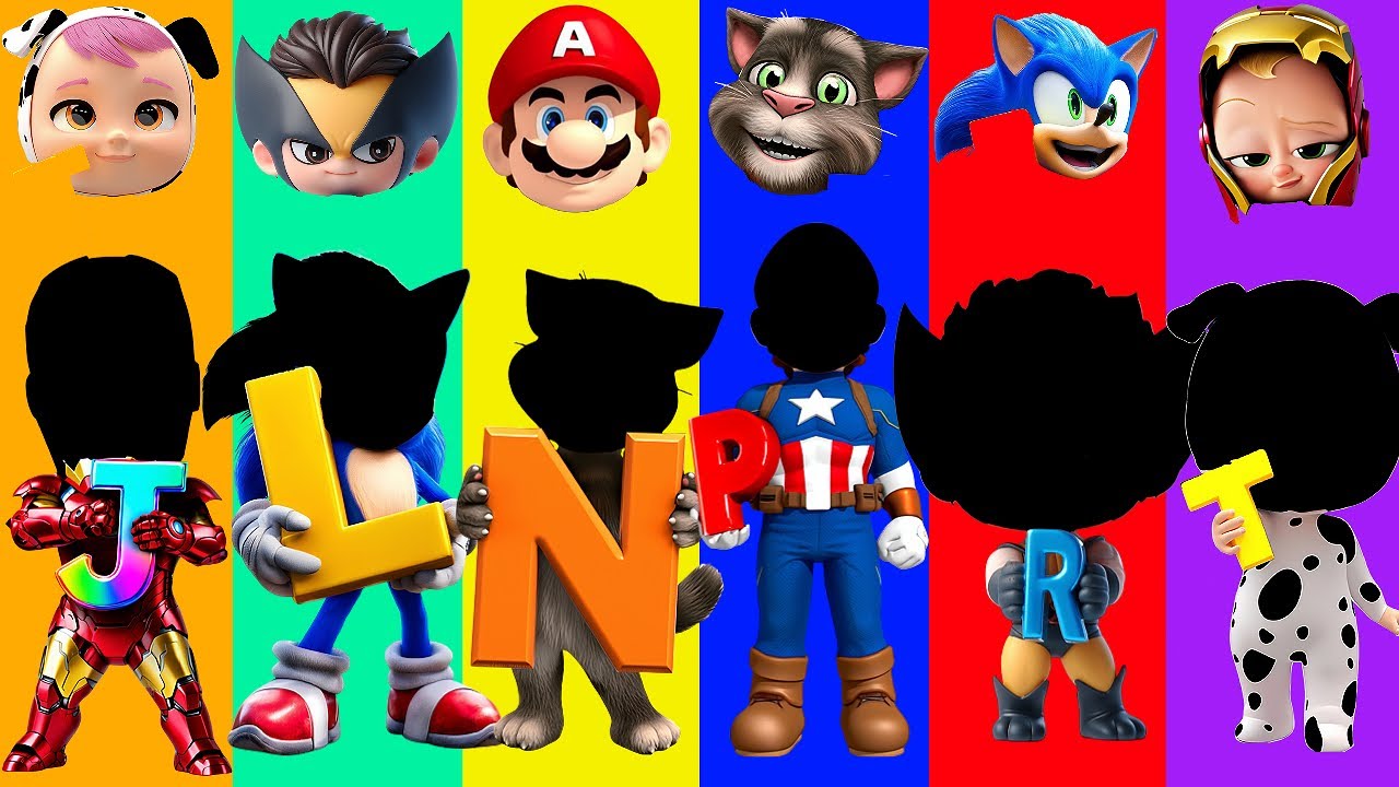Wrong eyes👀 NEW EPISODES/ Talking Tom 🆚 Wolwerine 🆚 Boss Baby - COFFIN DANSE  Puzzle Wrong Heads