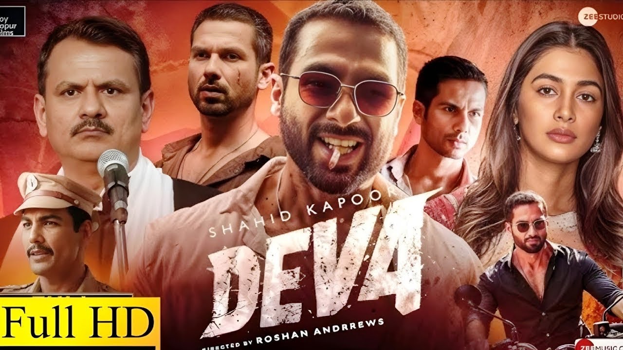 Deva Full Movie (Hindi Dubbed) | Shahid Kapoor | Bollywood 2025