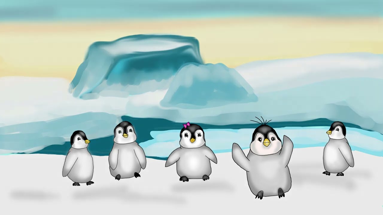Das Pinguinmädchen und die kleine Robbe #geschichtenfürkinder #märchen #kurzgeschichten