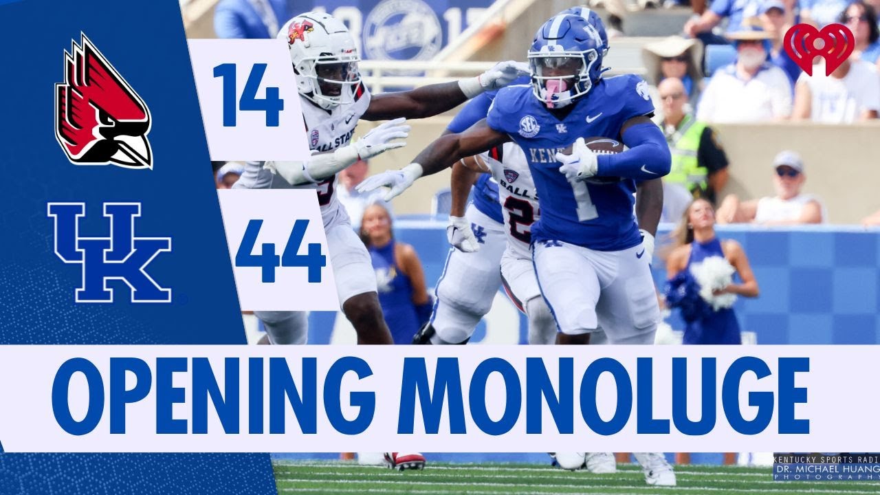 Matt Jones' Post-Game Monologue after the Cats beat Ball State