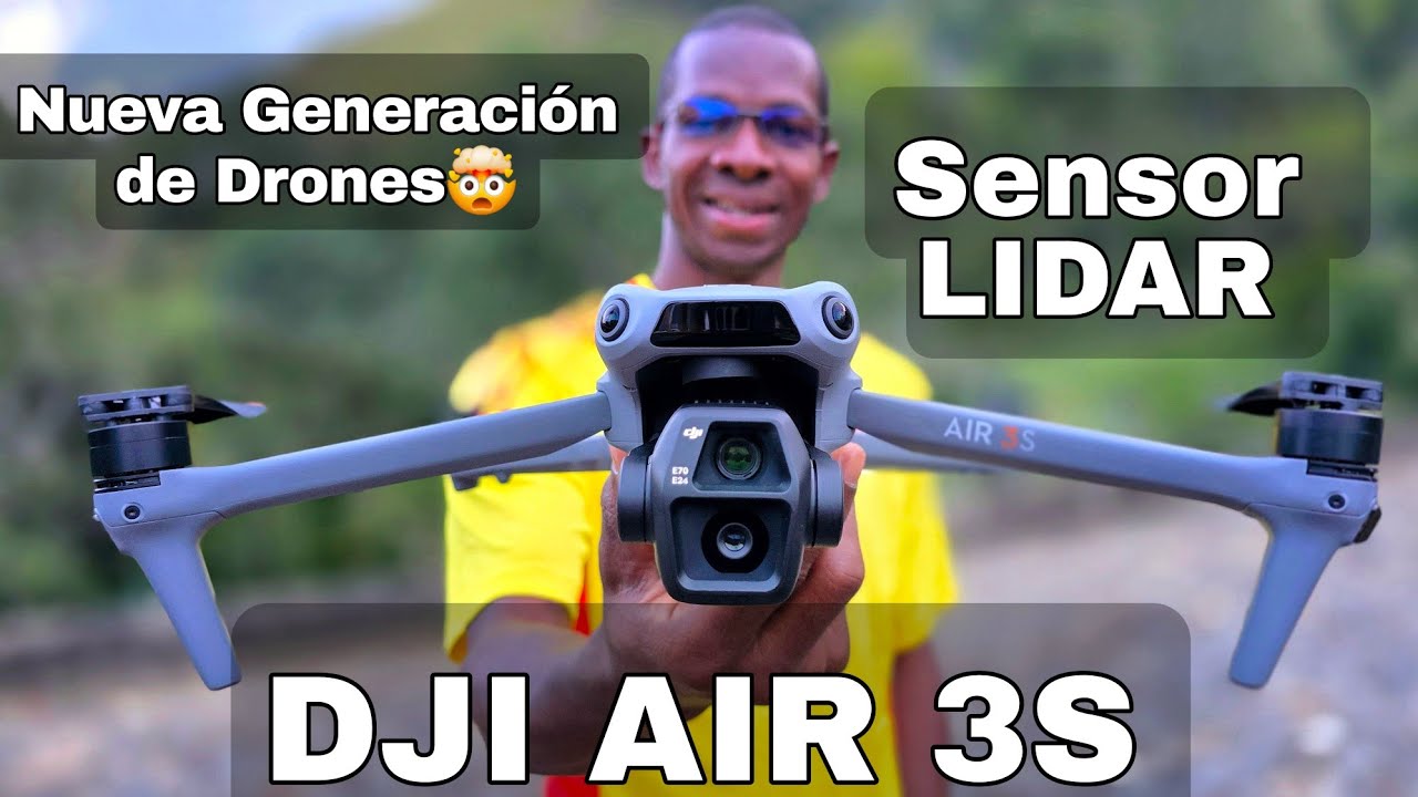 DJI AIR 3S - Nueva Generación de Tecnología Drone - Otro Nivel - Primeras Pruebas  en Español