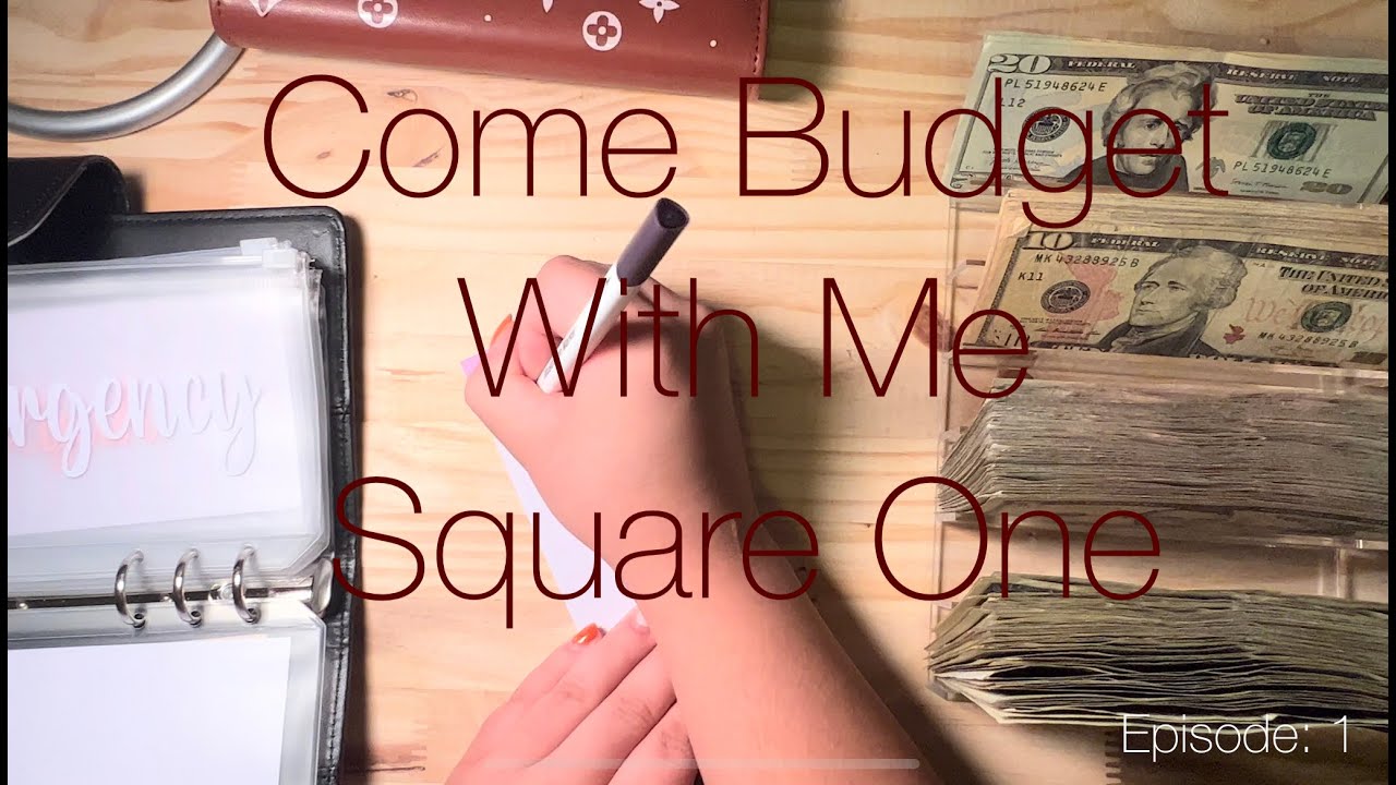 BACK TO SQUARE ONE | FIRST CASH STUFFING VIDEO | BUDGET WITH ME | CASH STUFFING | SINKING FUNDS |
