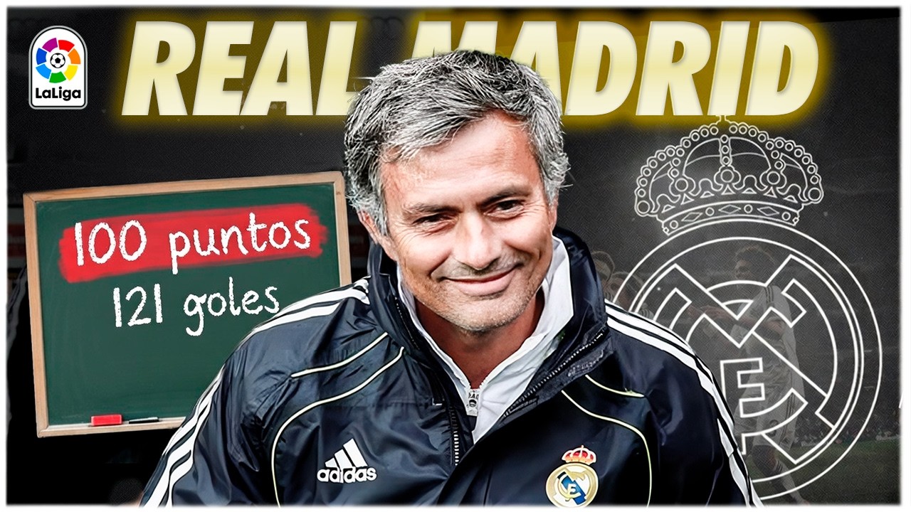 El REAL MADRID de Mourinho |  La LIGA de los RÉCORDS 🔝(100 Puntos y 121 goles)