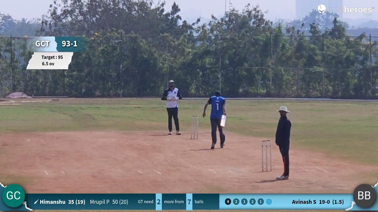 Game Changers Titans vs Byte Bouncers live cricket match | Seagate Cricket Championship 2026 live -