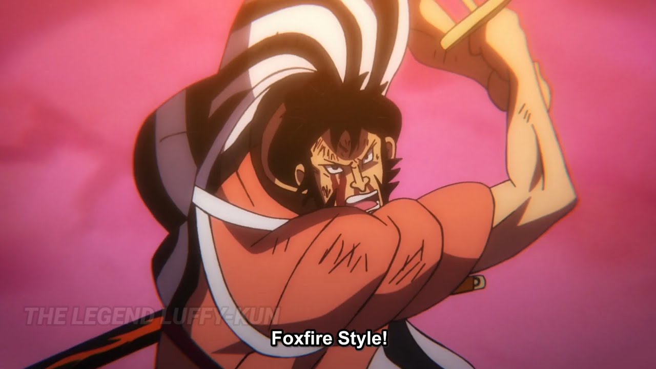 One piece episode 1003 - The cat and dog are taking revenge on Jack - Kinemon hurt Kaido in the eye