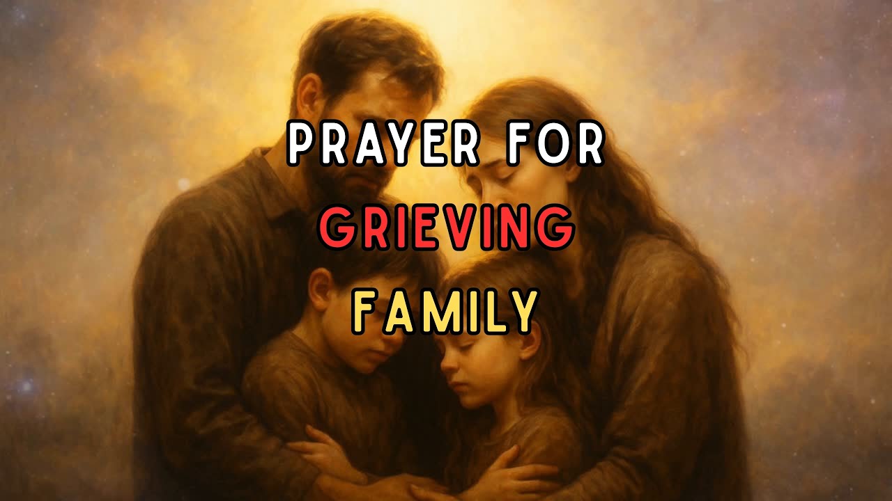 Prayer for a Grieving Family | Comfort, Strength & Healing in Times of Loss