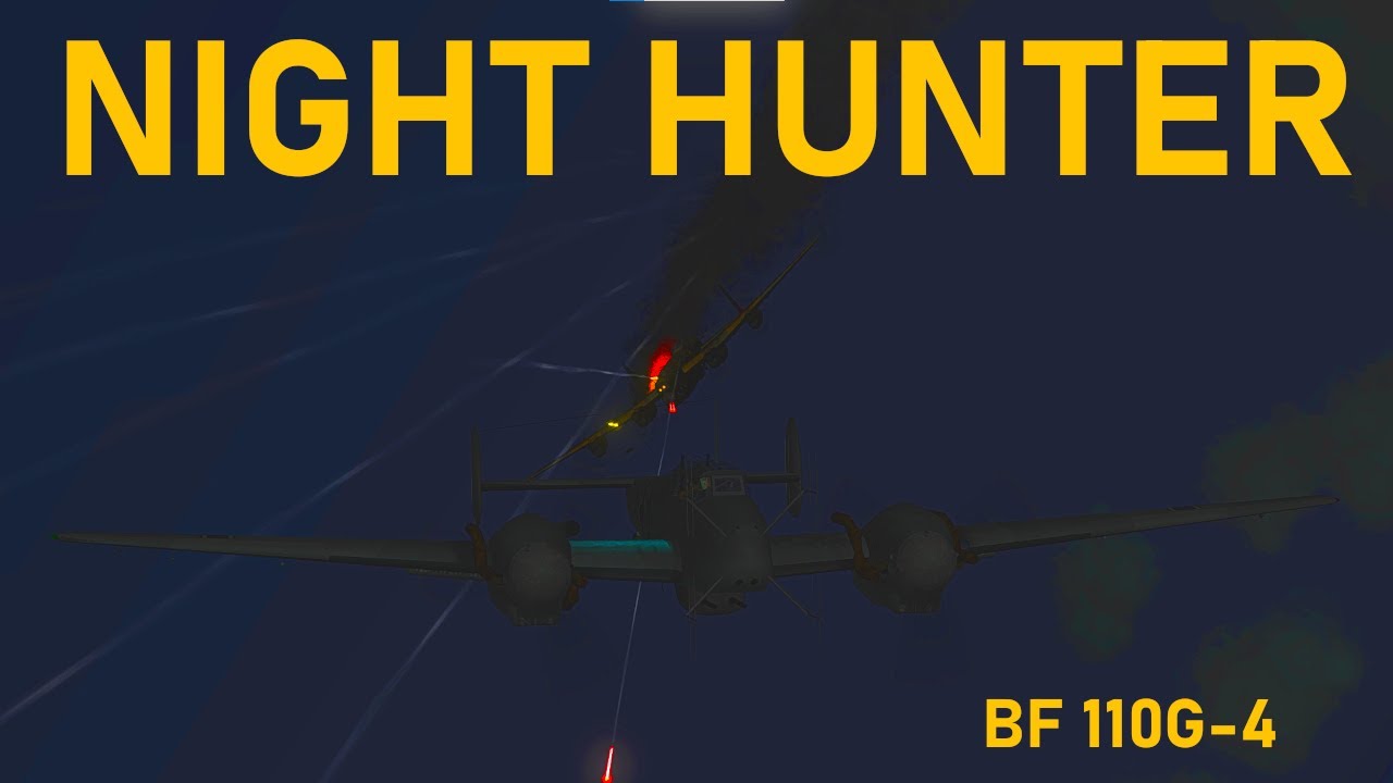 IL-2 Sturmovik 1946: Night Hunter! Bf 110 Night Fighting