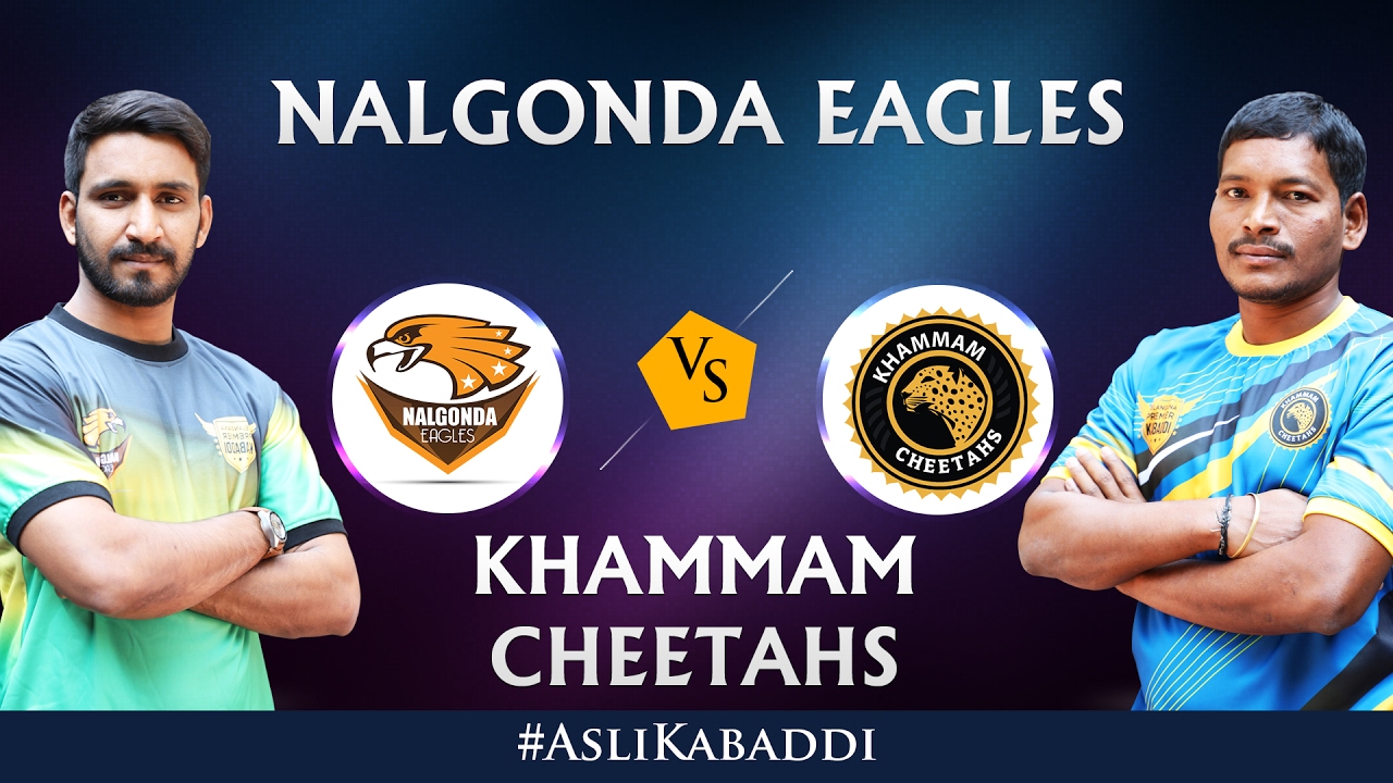 Khammam Cheetahs Vs Nalgonda Eagles Full Match - Telangana Premier Kabaddi Day 14 - #AsliKabaddi