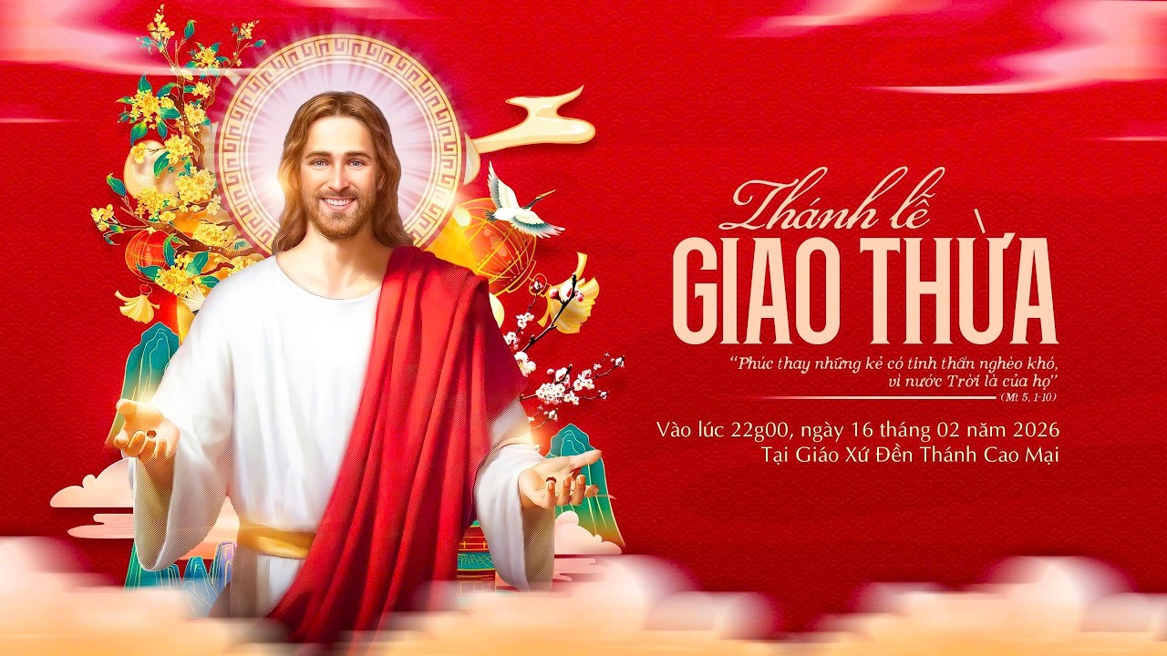 Trực Tiếp | Thánh Lễ Giao ThừaTại Giáo Xứ Đền Thánh Cao Mại