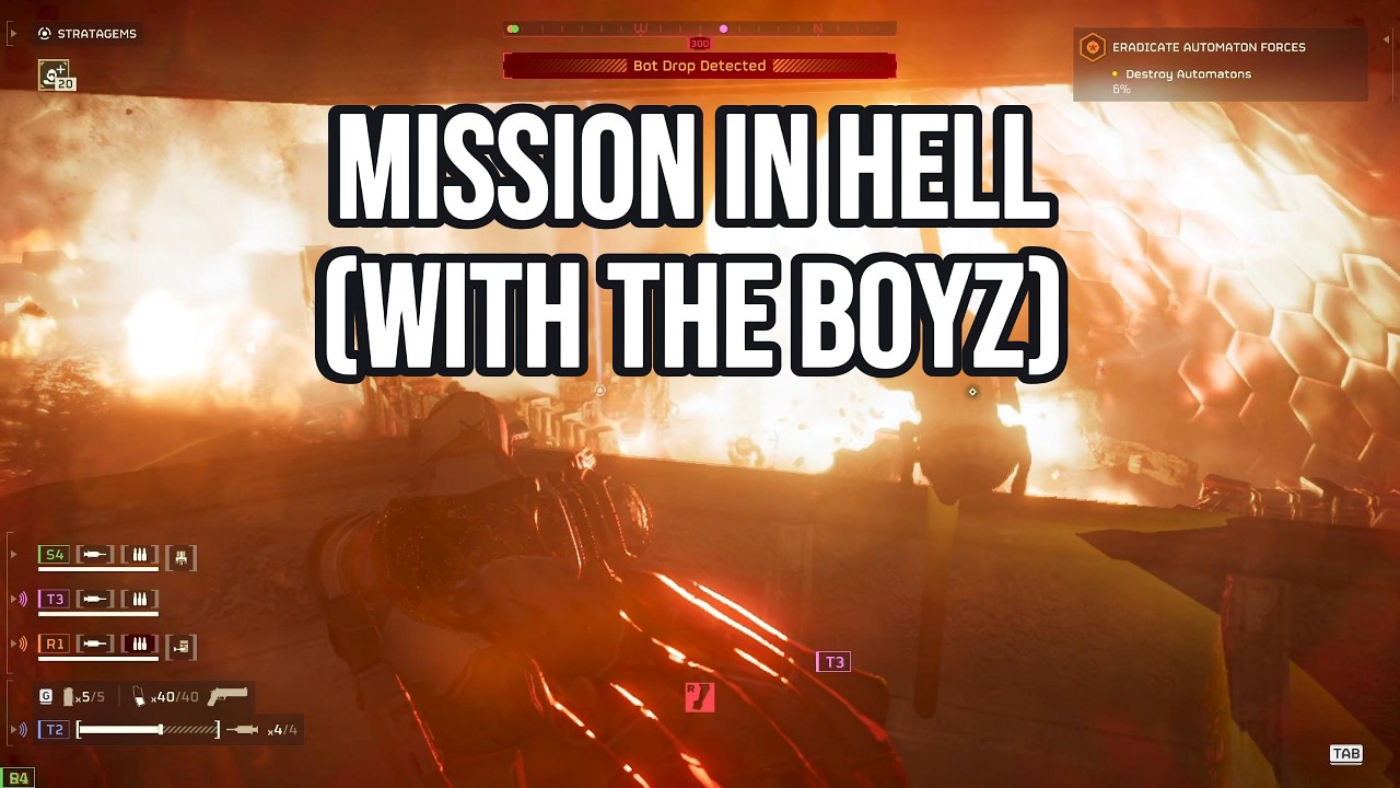 Mission in HELL (with the boyz)