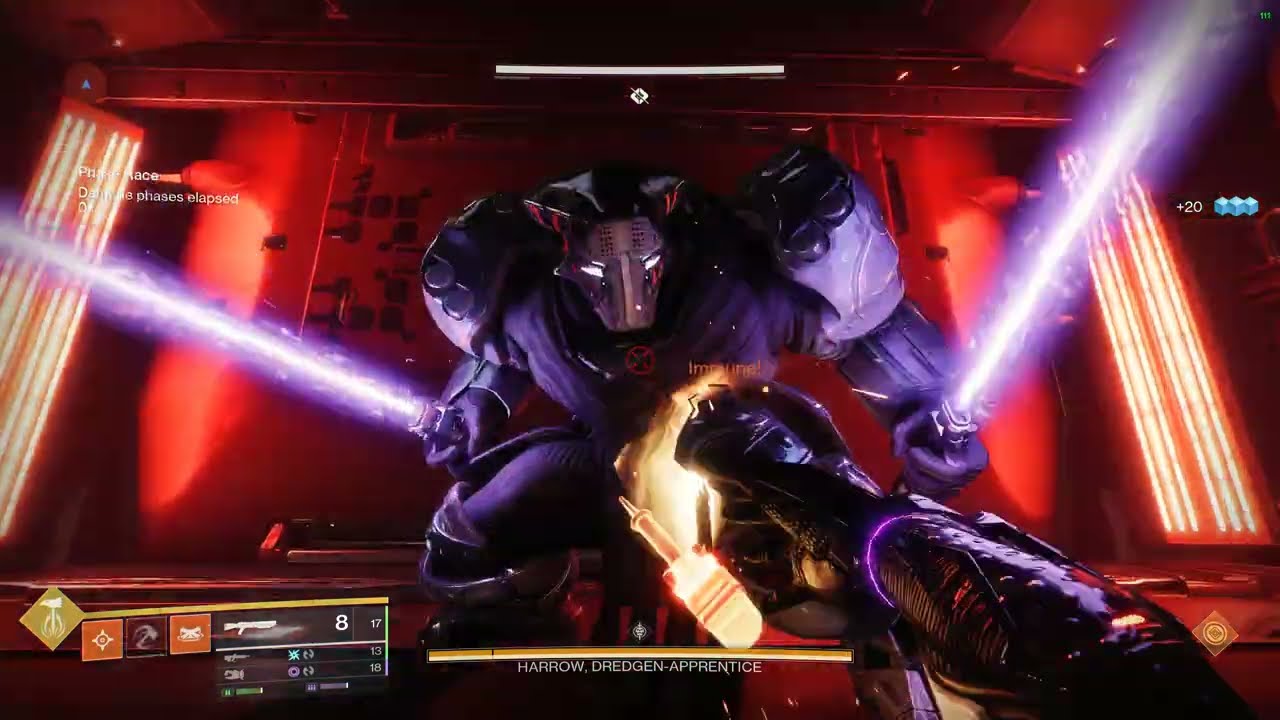 Destiny 2 Solo Titan 4 Feats Harrow, Dredgen Apprentice Equilibrium Dungeon