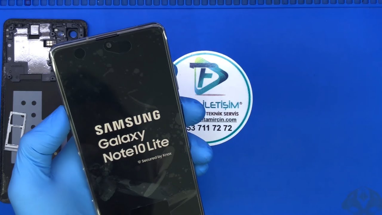 SAMSUNG GALAXY NOTE 10 LİTE EKRAN DEĞİŞİMİ I Samsung N770 ekran değişimi I