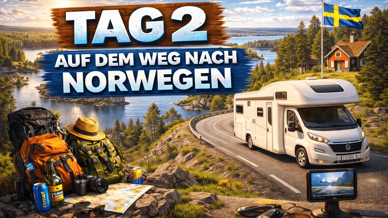 Norwegen Tour | Tag 2 | Die Ankunft in Norwegen 🇳🇴
