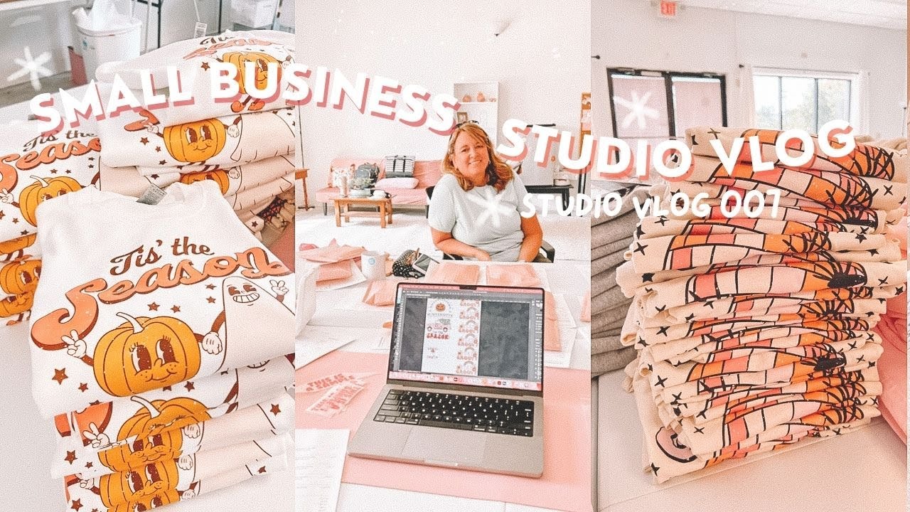 Day in the Life of a Small Business Owner, Studio Vlog 07