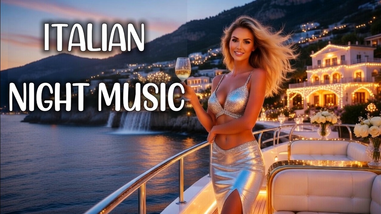 Italian Night Music | Romantic Italian Instrumental by the Coast