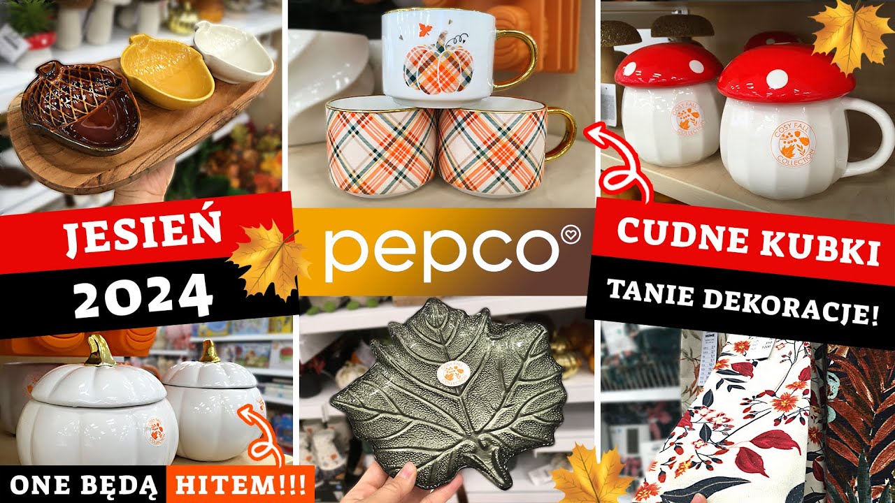 PEPCO JESIEŃ 2024 🍂😍 CUDNE KUBKI ZA 5zł! 😱😱😱 MISECZKI ŻOŁĘDZIE!😍 PIĘKNA JESIENNA KOLEKCJA!!! 🍂