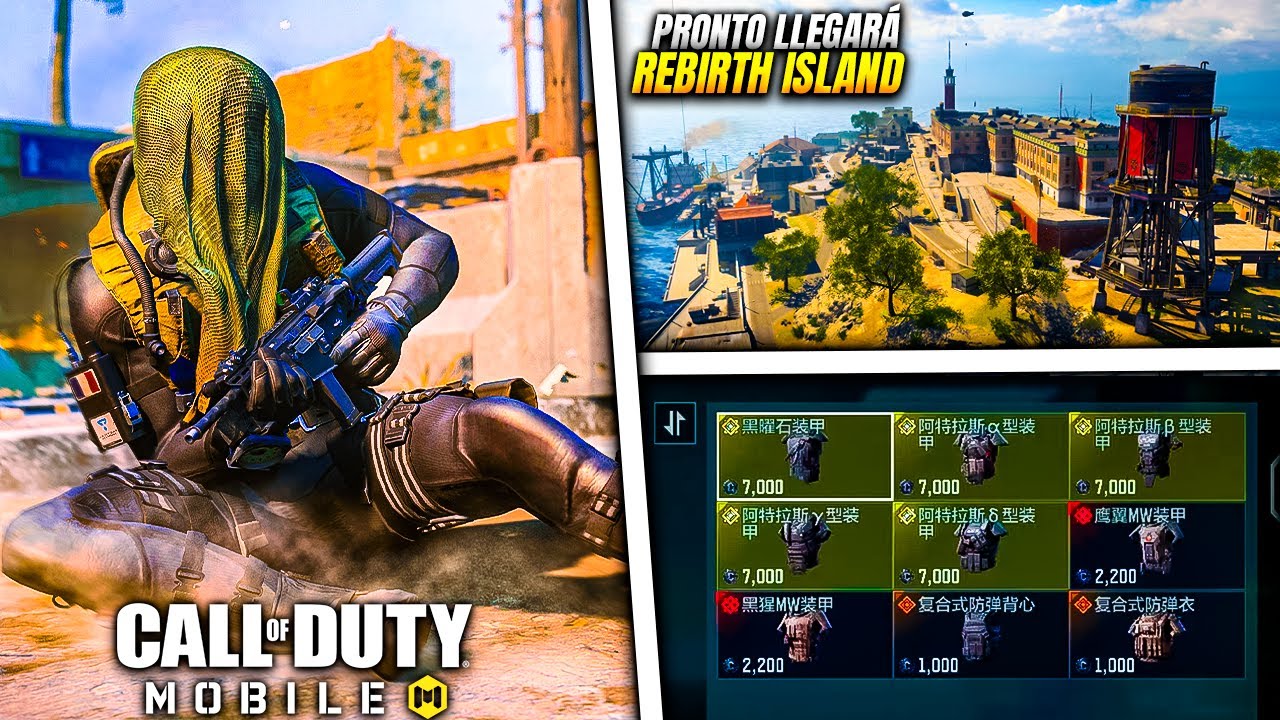 llega REBIRTH ISLAND a COD MOBILE + Nuevas Animaciones + Objetos ULTRA en Modo DMZ | Lobo Jz