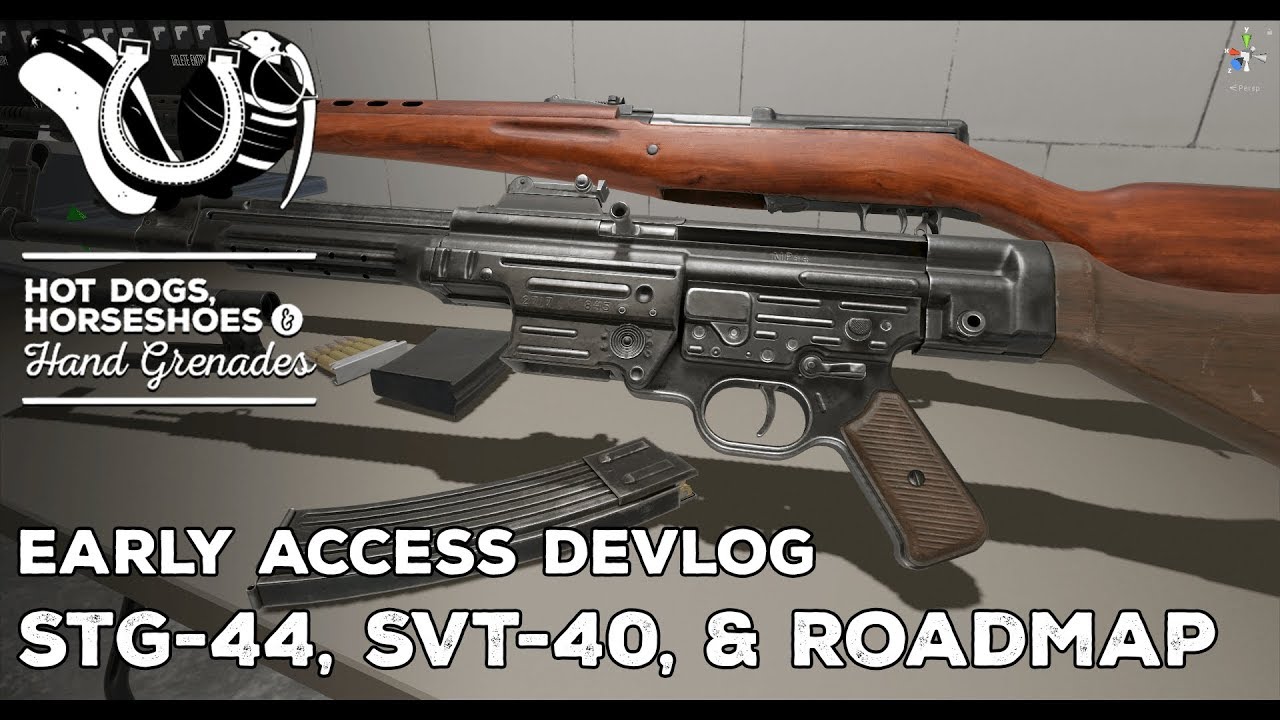 H3VR Devlog: StG 44, SVT-40, Wienerbot Impact VFX, and Roadmap