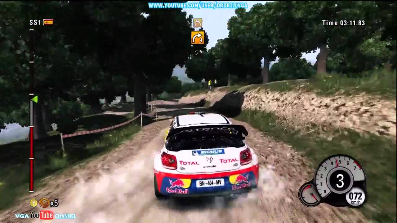 WRC 3 Demo Gameplay Xbox 360