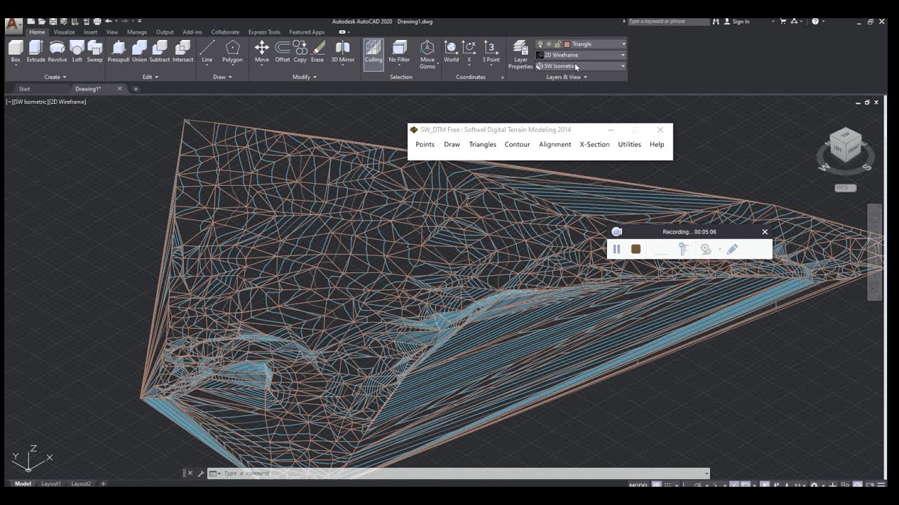 SWT DTM free Softwel Degital Terrain Modeling