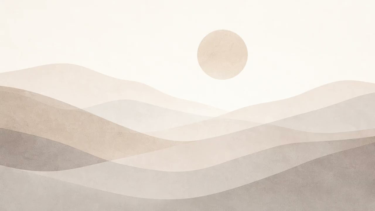 Minimalist Sand Dunes 4K | Neutral Frame TV Art for Calm Interiors