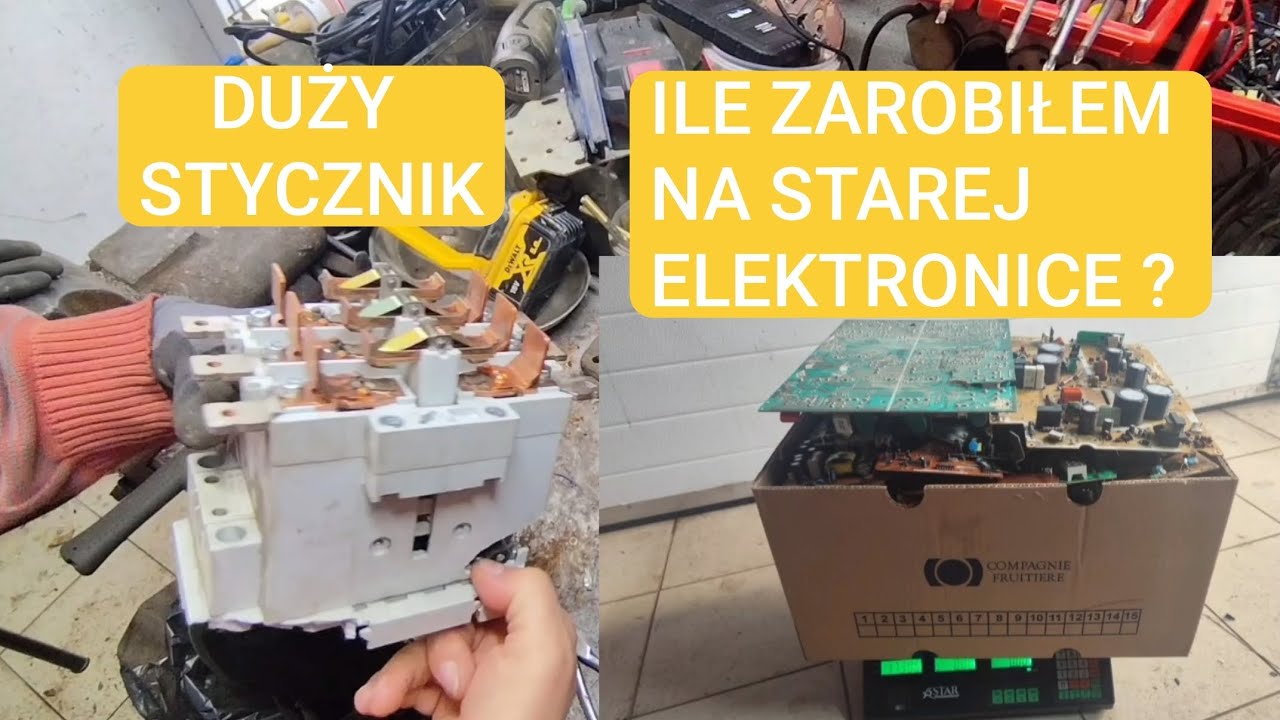DOBRA CENA ZA ELEKTRONIKĘ I CO MA W ŚRODKU DUŻY STYCZNIK 