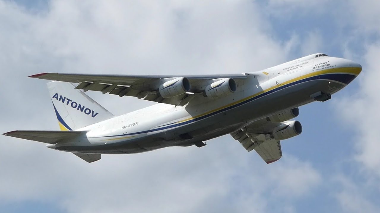 Antonov AN-124🇺🇦 Arrival & Departure at East Midlands Airport!