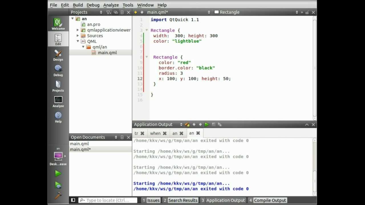 Вебинары по QML и QtQuick: анимации