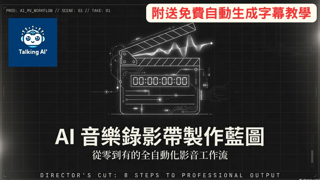 (廣東話)AI 音樂影片製作全攻略：8 個步驟由零開始！(附 CapCut 免費字幕秘技) | talkingaiss