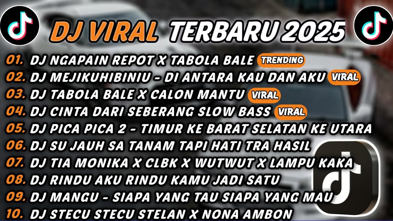 DJ TIKTOK TERBARU 2025 - DJ NGAPAIN REPOT X TABOLA BALE🎵DJ MEJIKUHIBINIU-DI ANTARA KAU DAN AKU🎵